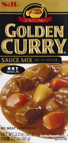 S&B Golden Curry Sauce Mix, Hot