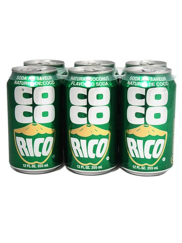 COCO RICO COCONUT SODA GREEN